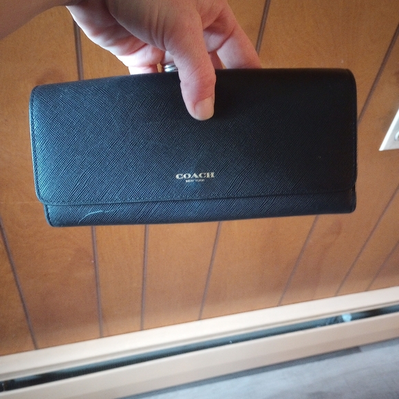 Black coach wallet - Picture 7 of 12